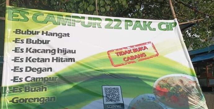 Es Campur Legendaris Pak Cip: Sudah Jualan Selama 44 Tahun di Kediri