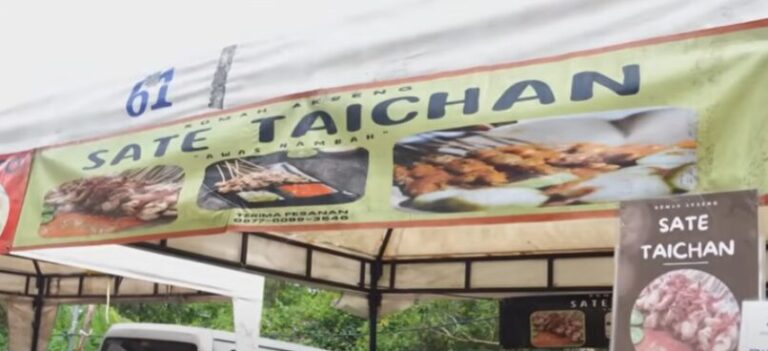Sate Taican Rumah di CFD Tangerang Selatan: Kuliner Pagi yang Ramai